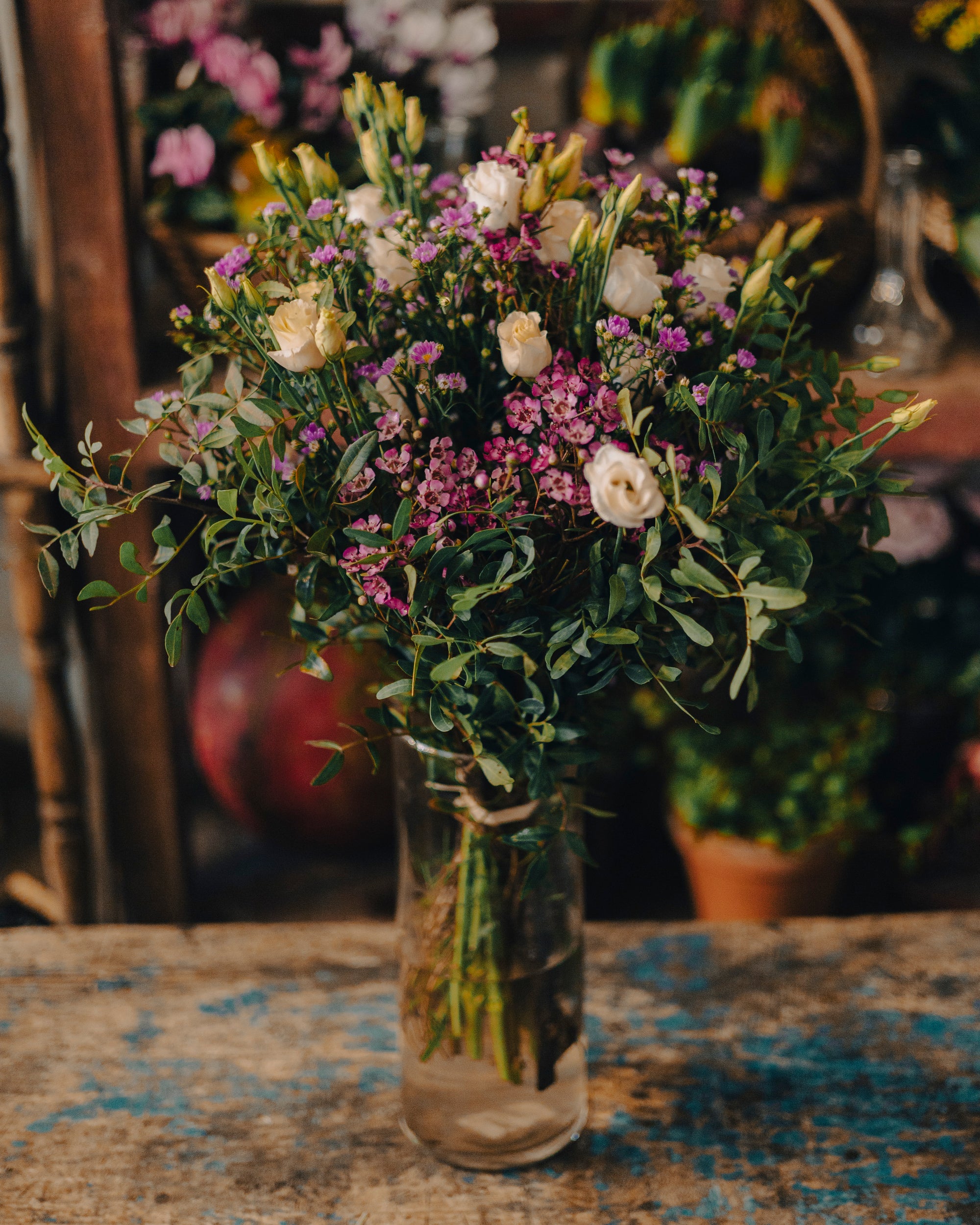 Le bouquet de fleurs de Viriginia