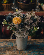 El ramo de flores de Esmeralda.